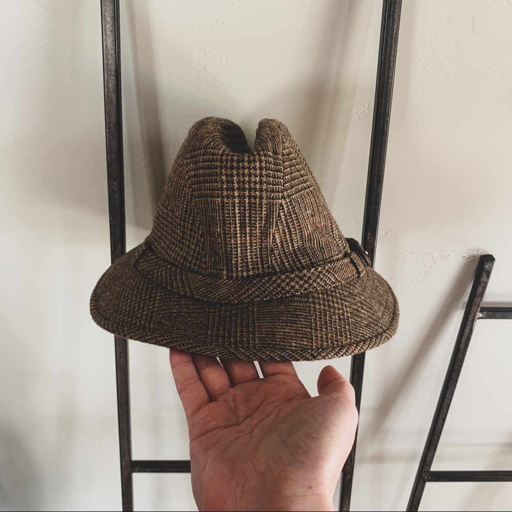 Plaid Vintage Hat - Picture 4 of 5
